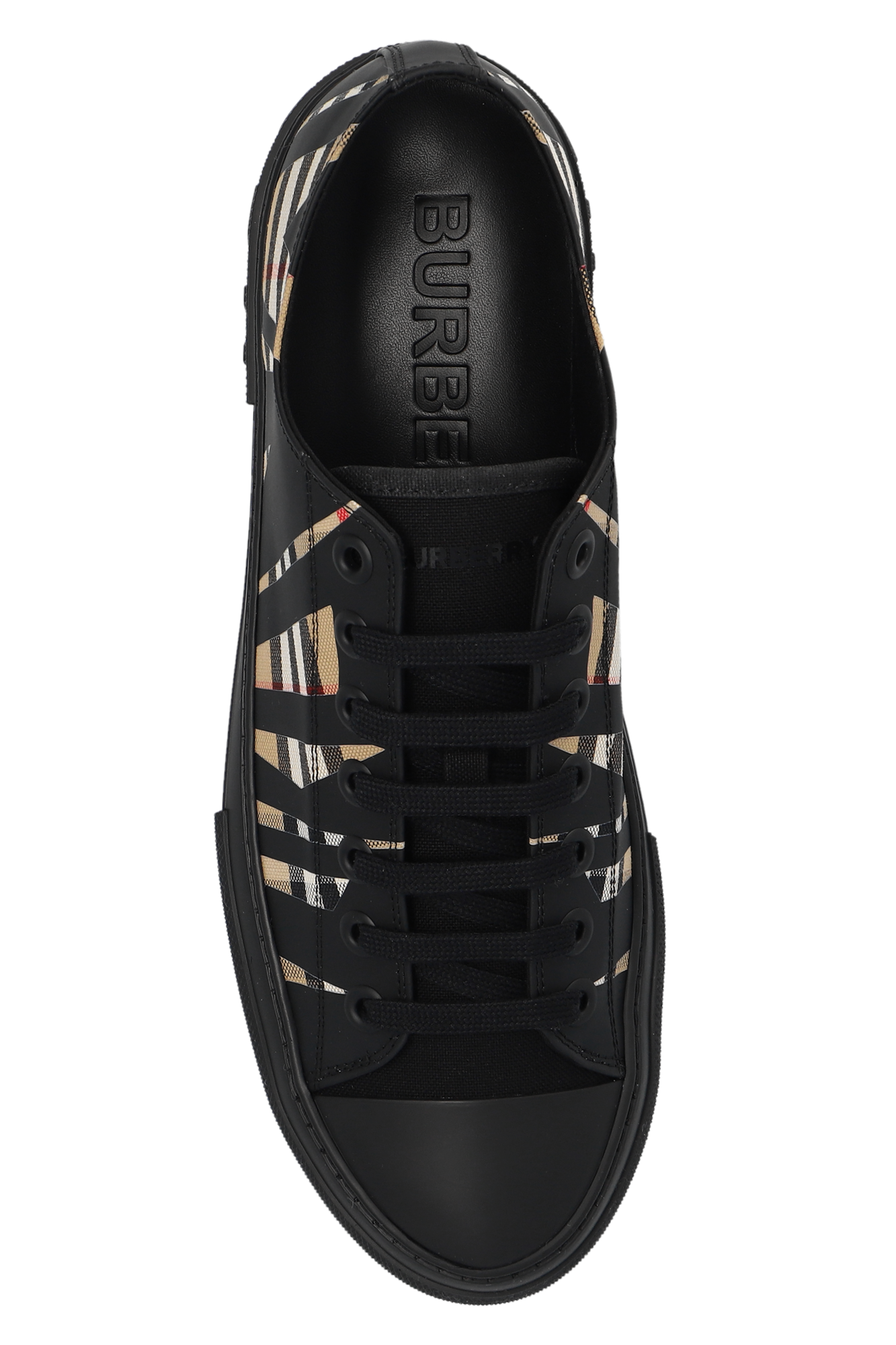 Men's Shoes | Burberry Karierte Pantoletten Blau | Burberry